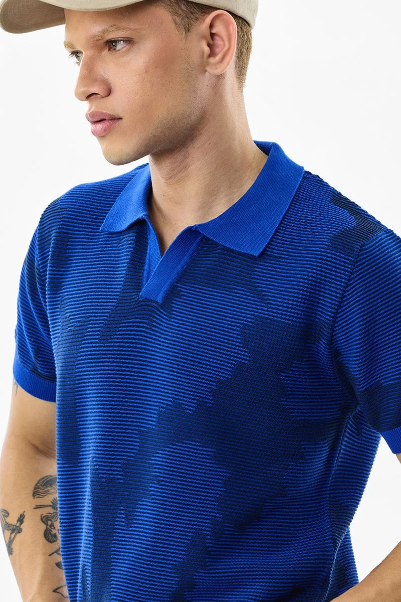 SNITCH Regular Fit 100% Cotton Camouflage Polo T-Shirt